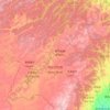呼伦贝尔市地形图,海拔,地势