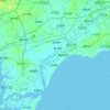 吴川市地形图,海拔,地势