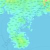 湛江市地形图，海拔，地势