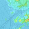 南山区地形图,海拔,地势