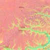 工布江达县地形图,海拔,地势