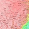 阿坝藏族羌族自治州地形图,海拔,地势