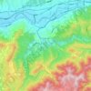 九度山町地形图,海拔,地势