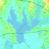 武湖地形图,海拔,地势