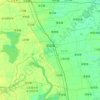 宝应县地形图,海拔,地势