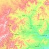 林西县地形图,海拔,地势