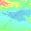 玉液湖地形图,海拔,地势