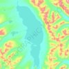 森里错地形图,海拔,地势