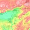 呼和浩特市地形图,海拔,地势