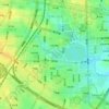 笔架山街道地形图,海拔,地势