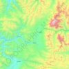 热龙乡地形图,海拔,地势
