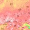 乌兰察布市地形图,海拔,地势