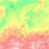 锡林郭勒盟地形图,海拔,地势