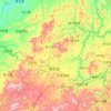 靖宇县地形图，海拔，地势