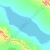 鲸鱼湖地形图,海拔,地势