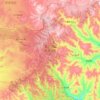 塞罕坝国家森林公园地形图，海拔，地势