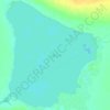 可鲁克湖地形图,海拔,地势