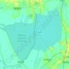 石臼湖地形图，海拔，地势