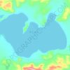 骆驼湖地形图,海拔,地势