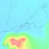 海拉尔河地形图,海拔,地势