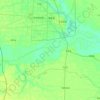 汝河地形图,海拔,地势