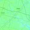 润河地形图,海拔,地势
