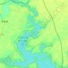 沱河地形图,海拔,地势