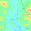 碧流河地形图,海拔,地势