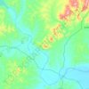 大凌河地形图,海拔,地势