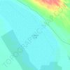 东台吉乃尔湖地形图,海拔,地势