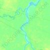 池河地形图,海拔,地势
