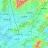 张村河地形图,海拔,地势