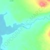 吐力根河地形图,海拔,地势