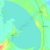 喇嘛寺泡地形图,海拔,地势