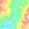 太平江地形图,海拔,地势