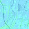新沭河地形图,海拔,地势