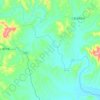 六股河地形图,海拔,地势