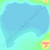 邦达错地形图,海拔,地势